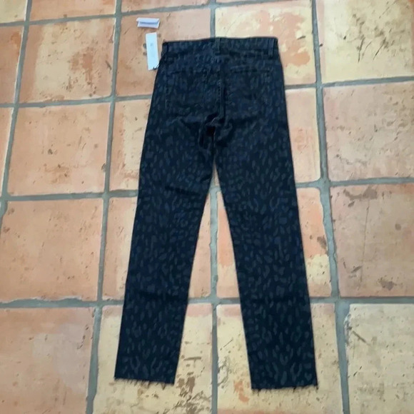 💎HP Joe’s Jeans Milla High Rise Size 27 Black Laser Cheetah Jeans - Picture 9 of 9